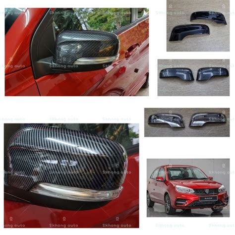 proton saga vvt 2016-2023 premium car side mirror cover accessories ...