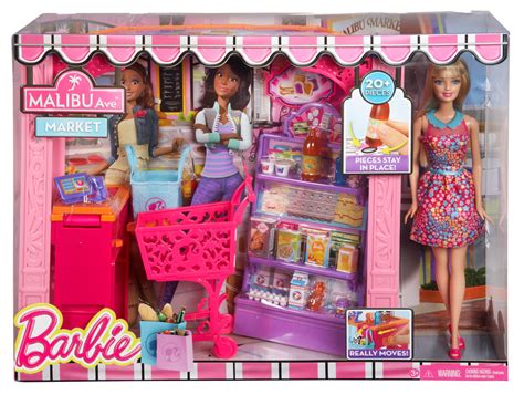 BARBIE®® Malibu Ave.™ Market + Doll