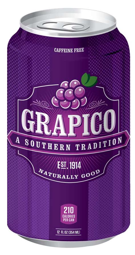 Grapico and Great-Tasting Diet Grapico Freature New Deisgn - BevNET.com