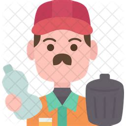 Janitor Icon - Download in Flat Style