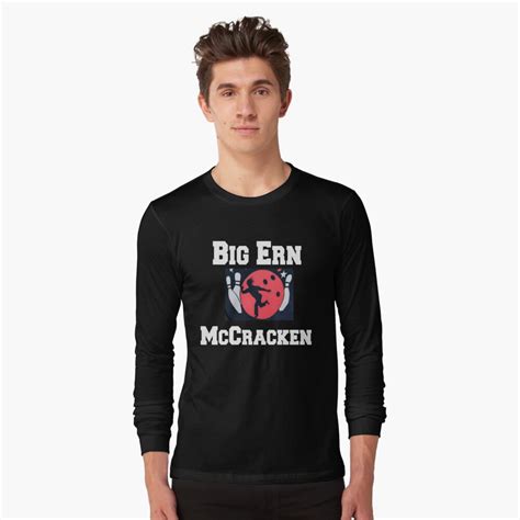 "Big Ern McCracken funny bowling team tournament shirt" T-shirt by Discofunkster | Redbubble