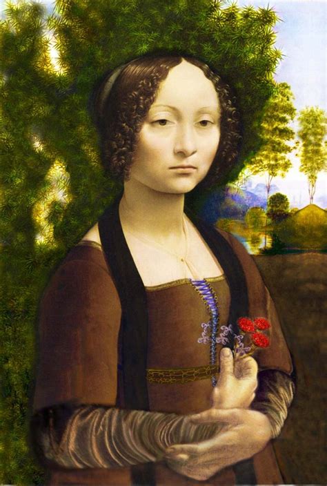 Ginevra de Benci by Leonardo. | Da vinci sketches, High renaissance, Painting