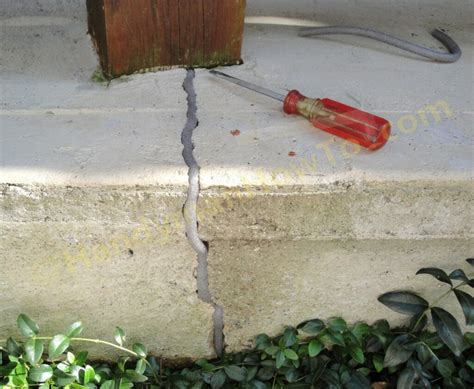 How to Repair a Cracked Concrete Patio