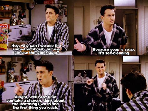 Joey And Chandler Friends Quotes. QuotesGram