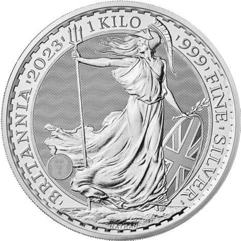 2023 British Britannia 1 Kilo Silver Coin - Provident Metals™