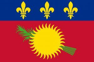 Flag of Guadeloupe image and meaning Guadeloupe flag - Country flags