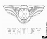 Bentley Logobritish Manufacturer Coloring Page  Car And Autos sketch template