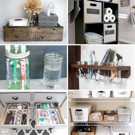 30+ Tidy DIY Bathroom Organization Ideas