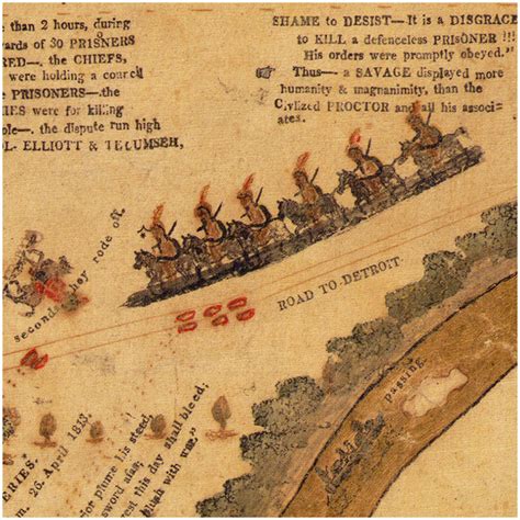 Fort Meigs, Siege & Battle, 1813 Map, War of 1812 | Battlemaps.us