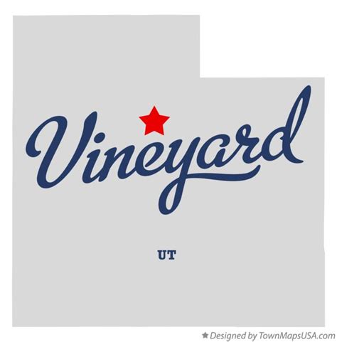 Map of Vineyard, UT, Utah