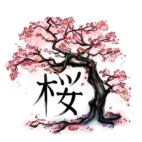 flores en tinta china - Buscar con Google | Tree tattoo designs, Cherry ...