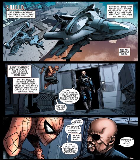 Superior Spider-Man Meets Nick Fury JR – Comicnewbies