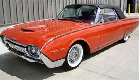 61 Ford thunderbird convertible for sale