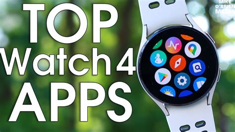 TOP 14 GALAXY WATCH 4 APPS (Best WearOS 3 Apps) - YouTube