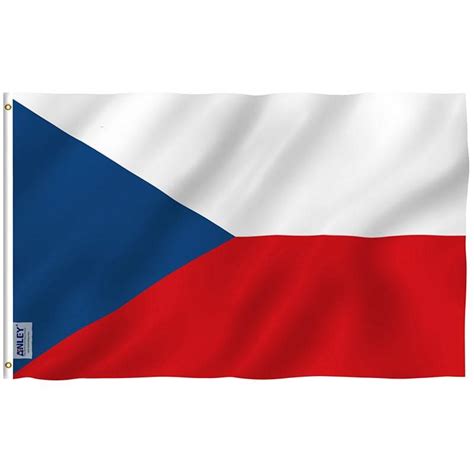 Fly Breeze Czech Republic Flag 3x5 Foot - Anley Flags