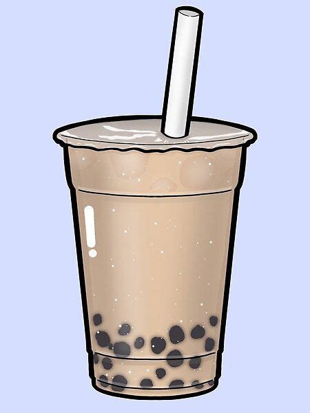 Original Milk Bubble Tea by Jay-cm | Redbubble | Bubble tea, Bubble ...