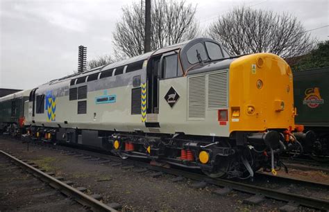 A new livery for Class 37 37714 | Great Central Railway – The UK's Only Main Line Heritage Railway