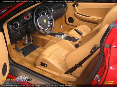 Beige Interior - 2006 Ferrari F430 Spider Photo #13 | DealerRevs.com