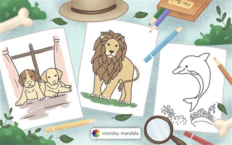 Animal Coloring Pages For Kids