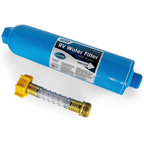 Camco 40043 TastePure Inline Water Filter with Flexible Hose Protector - Walmart.com - Walmart ...