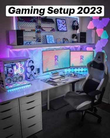 Gaming Setup 2023 | Indretning, Hajer, Drømme