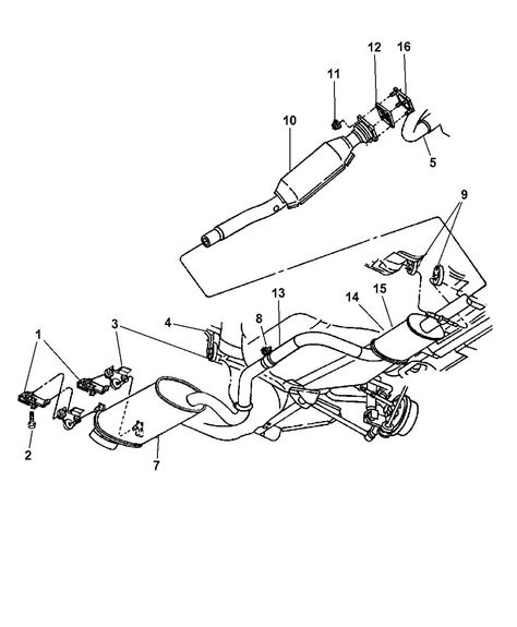 Understanding the 2004 Dodge Durango Exhaust System Diagram Step-by-Step