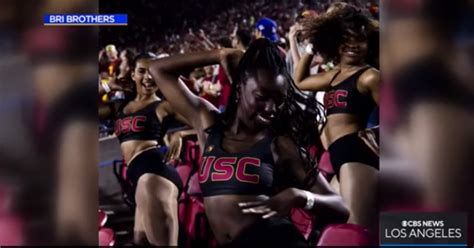 USC's first-ever majorette dance team, The Cardinal Divas, making moves amid backlash - CBS Los ...