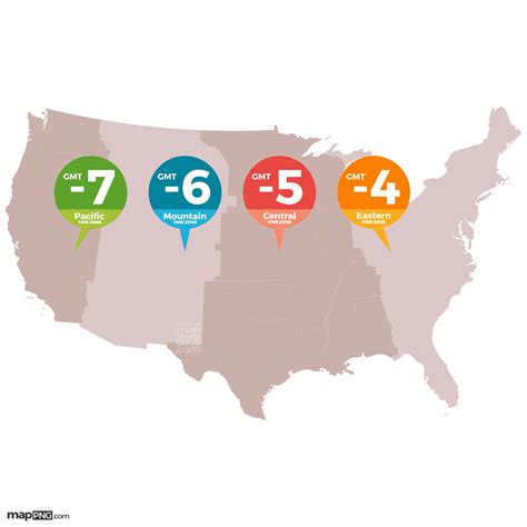 USA Time Zones Map, 53% OFF | www.bharatagritech.com