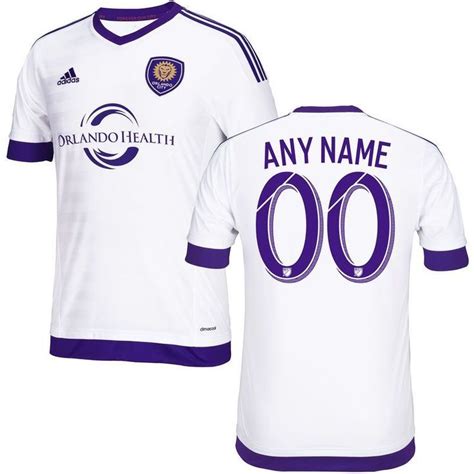 Orlando City SC adidas 2016 Custom Secondary Replica Jersey - White ...