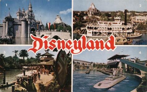 Disneyland Anaheim, CA Postcard