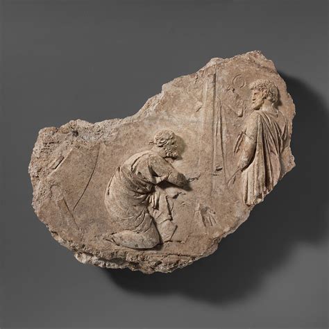 Stucco relief fragment | Roman | Mid-Imperial, Antonine | The Met
