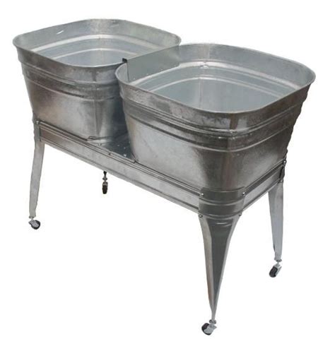 Off grid laundry twin tub for wringer | Metal wash tub, Galvanized wash tub, Wash tubs