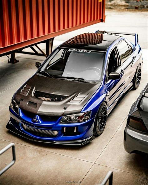 #lovemitsubishi#blaxk and blue#evo9 | Auto da sogno, Auto da corsa ...