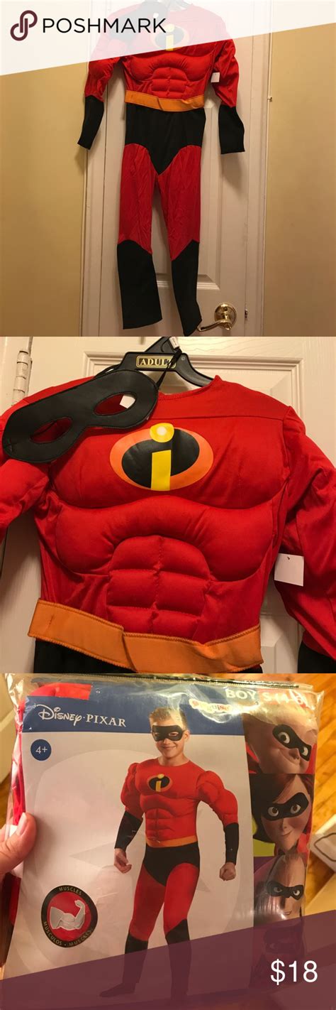 NWT Disney the Incredibles Dash Costume S (4-6) | The incredibles, Costumes, Clothes design