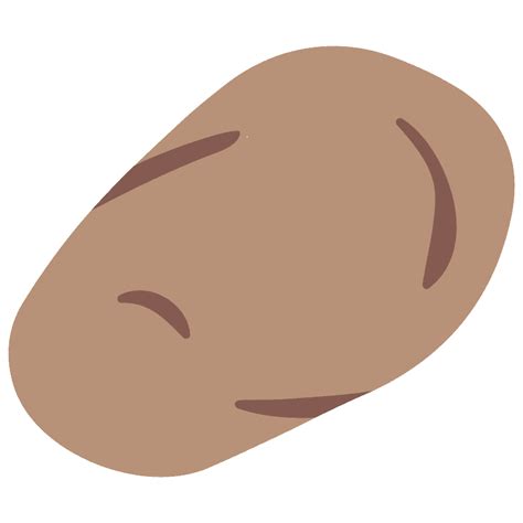 Potato emoji clipart. Free download transparent .PNG | Creazilla