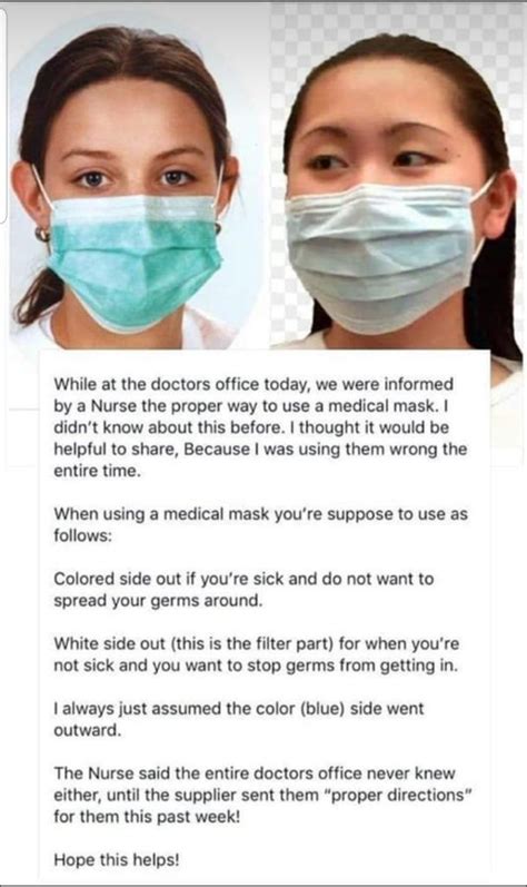 The correct usage of a Medical Mask - Non Wheels Discussions - PakWheels Forums