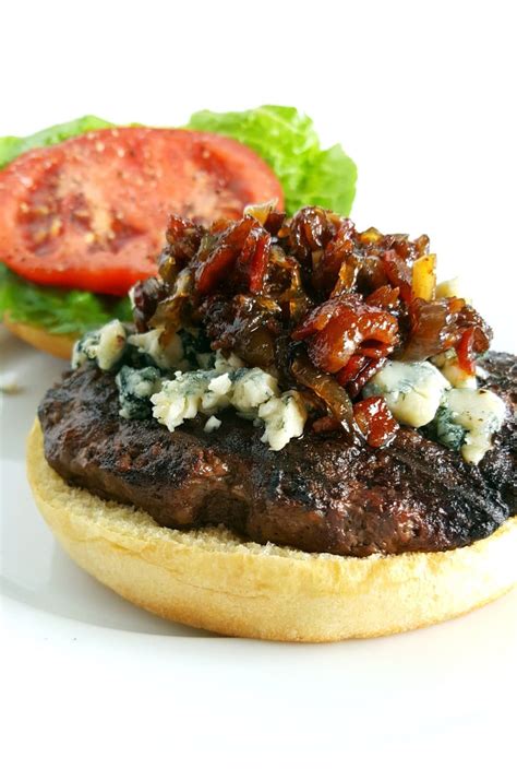 Bacon Jam & Blue Cheese Burger | Mom's Dinner