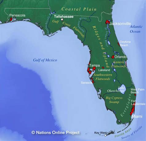 Big Cypress & Florida Seminole Country Map - Big Map Of Florida ...