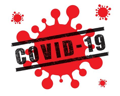 Covid-19 Coronavirus concept logo design vector. outbreak virus 3015053 ...