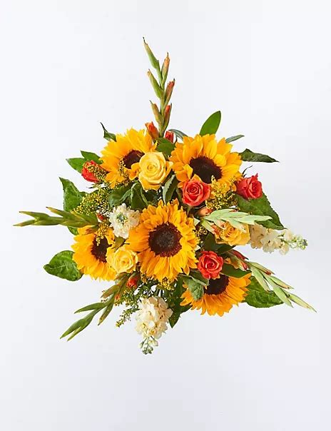 Sunflower & Gladioli Bouquet | M&S