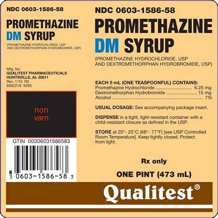 Promethazine DM Syrup - Buy Promethazine DM Online - Checmicals Lab