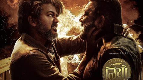 Leo Hindi Poster Released, Featuring Thalapathy Vijay And Sanjay Dutt - Filmibeat