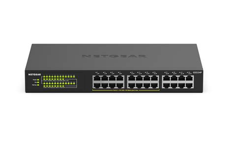 Netgear unmanaged PoE+ 24-port Gigabit Ethernet switches debut