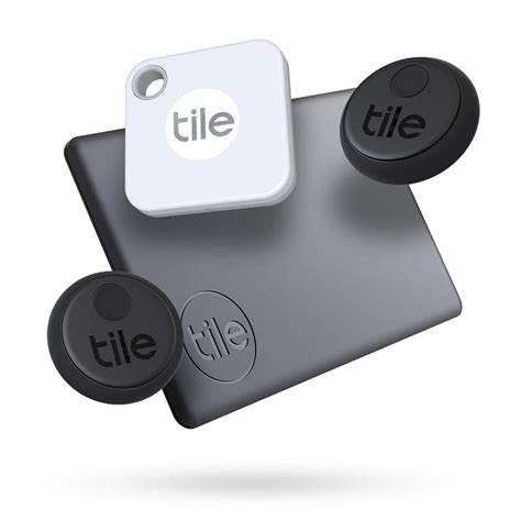 Tile Sticker (2022) Small Bluetooth Tracker, Remote Finder And Item ...