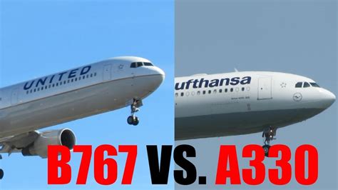 Boeing 767 vs. Airbus A330 -- Which one do you like better? - YouTube