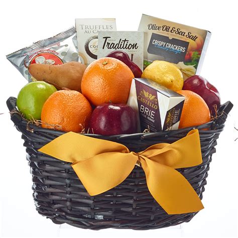 Sympathy Fruit Gourmet Basket | MY BASKETS