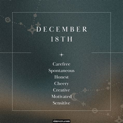 December 18 Zodiac: Birthday, Compatibility, & More (Full Guide)