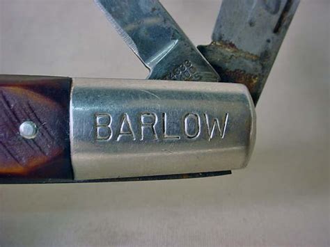 VINTAGE BARLOW POCKET KNIFE