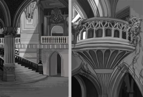 Castle Interior Concept Art | Cabinets Matttroy