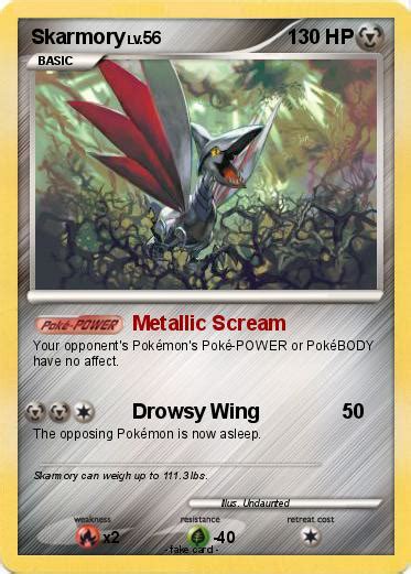 Pokémon Skarmory 106 106 - Metallic Scream - My Pokemon Card